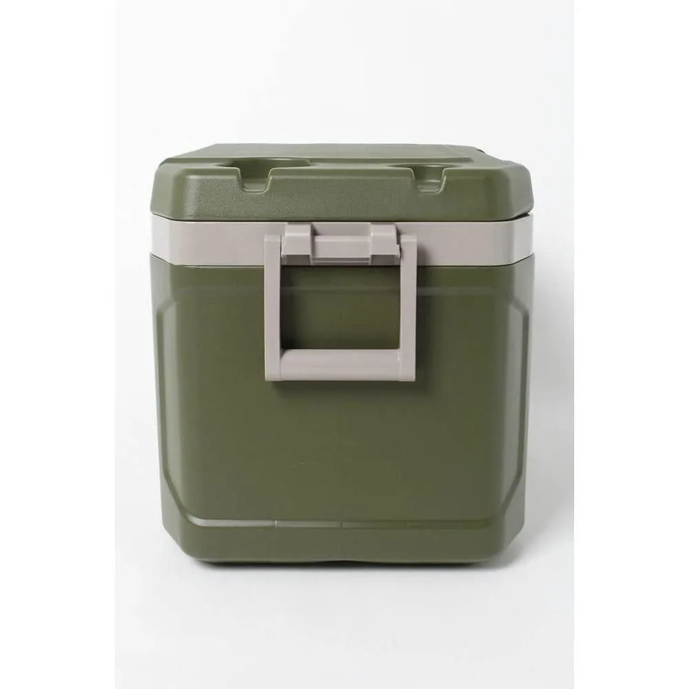 Nevera Igloo Sportsman Latitude 52 portatil para camping y pesca, capacidad 49 L y diseño duradero verde