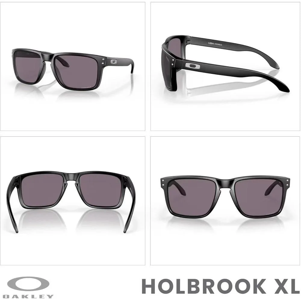 OAKLEY Holbrook XL OO9417 - Gafas de sol cuadradas para hombre, incluye kit de accesorios con correa y bolsa de microfibra