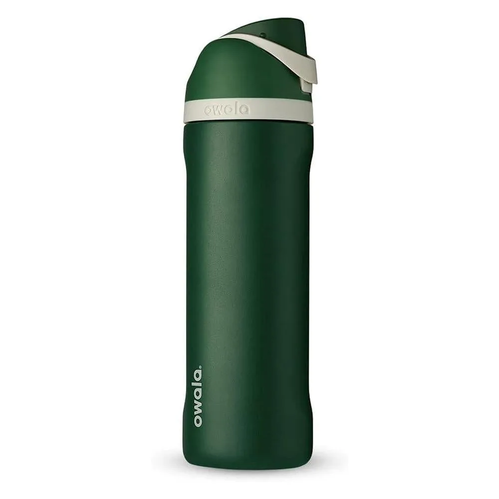 Owala Harry Potter FreeSip Insulated Stainless Steel Water Bottle with Straw for Sports and Travel, BPA-Free Sports Water Bottle, 24 oz, Slytherin