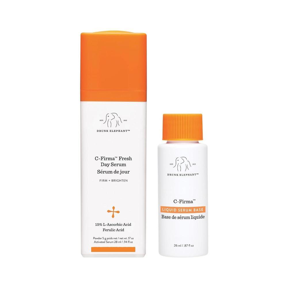 Sérum de día fresco C-Firma de Drunk Elephant - 28 ml / 0.94 fl oz - 15% de vitamina C iluminante - Cuidado de la piel clínica limpia - Libre de crueldad - Dermatólogo probado - Sin aceites esenciales