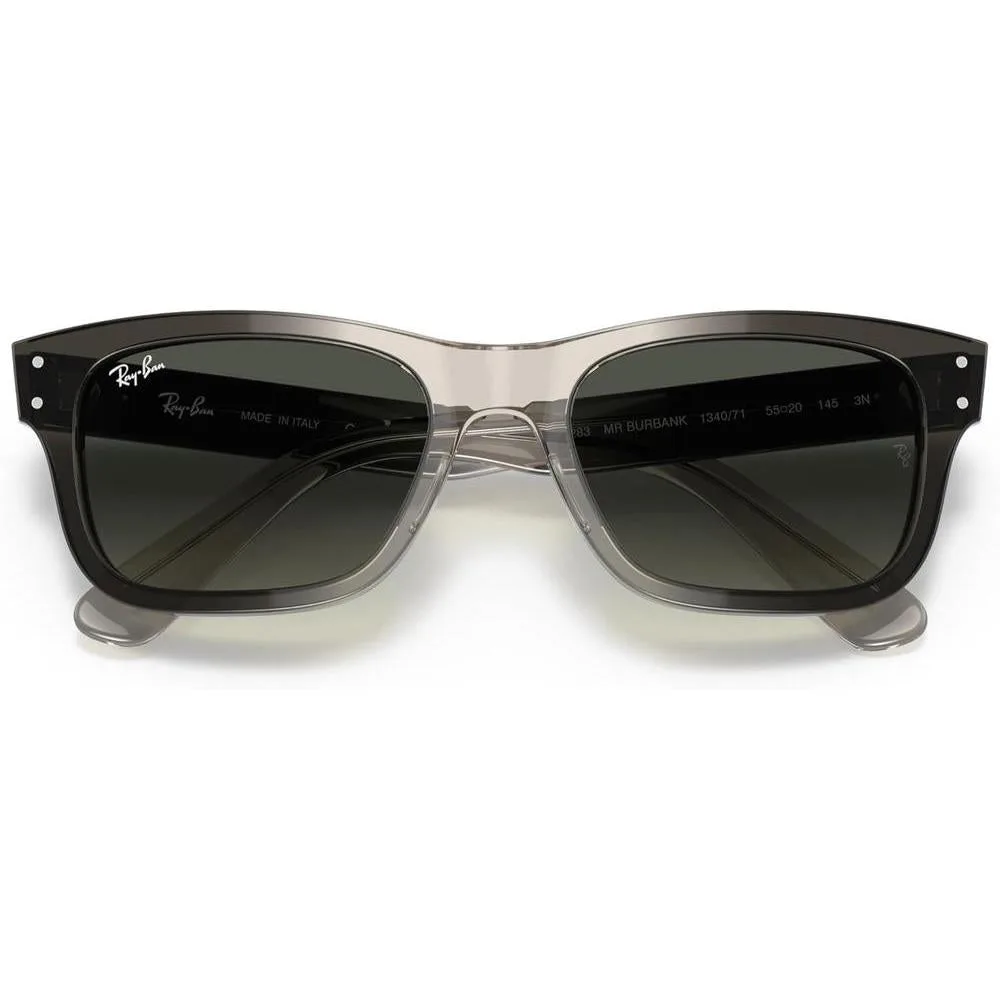 Ray-Ban Gafas de sol rectangulares RB2283 Mr. BuRBank hombre con marco completo, no polarizadas y duraderas