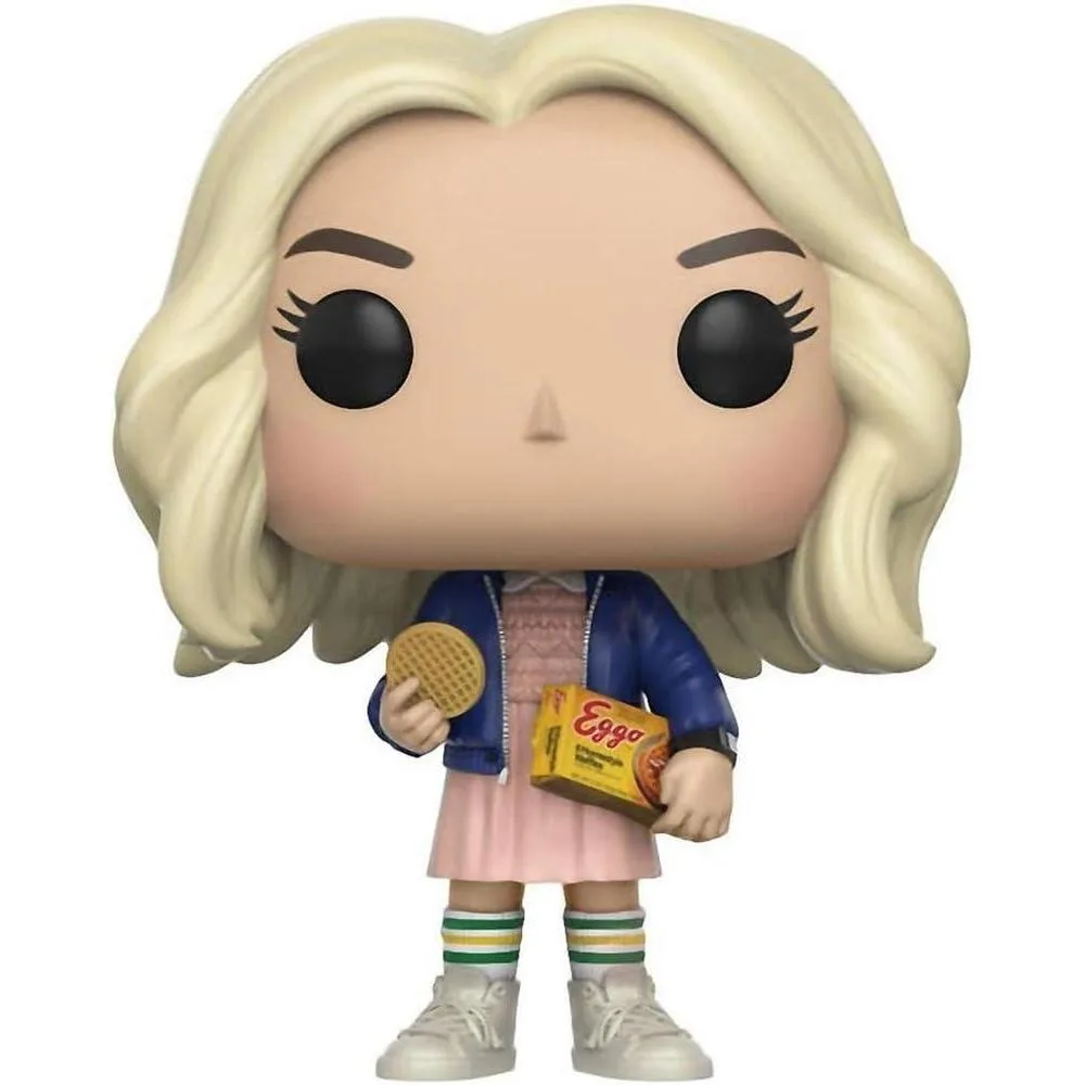 POP Eleven with Eggos: Funko Stranger Things Figura de vinilo con protector gratis