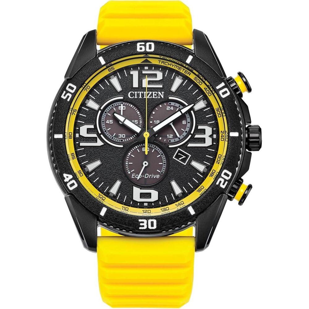 Citizen Men's Eco-Drive Corso Diamond Bezel Watch, Two-Tone Stainless Steel Bracelet Watch, 3 Hand, Date
