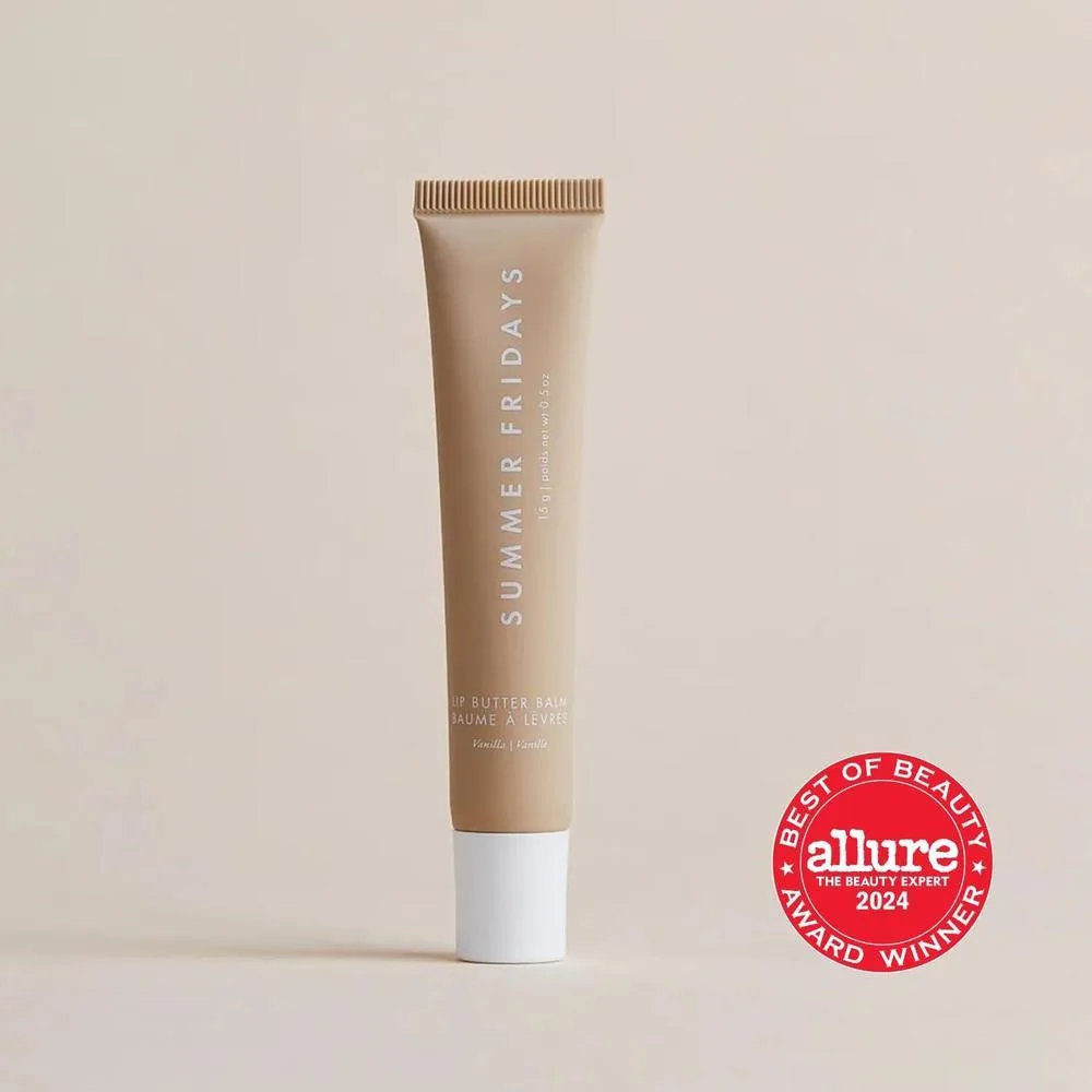 Summer Fridays Bálsamo Labial - Mascarilla Y Bálsamo Para Hidratación Y Brillo Instantáneo, Cuidado Labial Vainilla