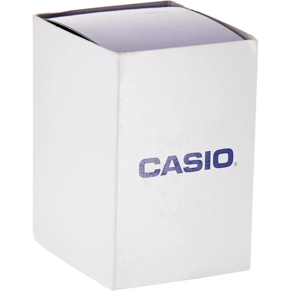 Casio MDV106 Reloj análogo unisex con caja de acero inoxidable, banda de resina, resistencia al agua, batería 3 años