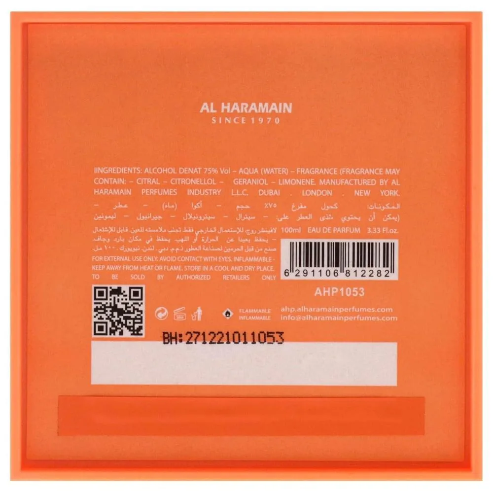 Al Haramain L'Aventure Rose  Arabian Perfume for Women