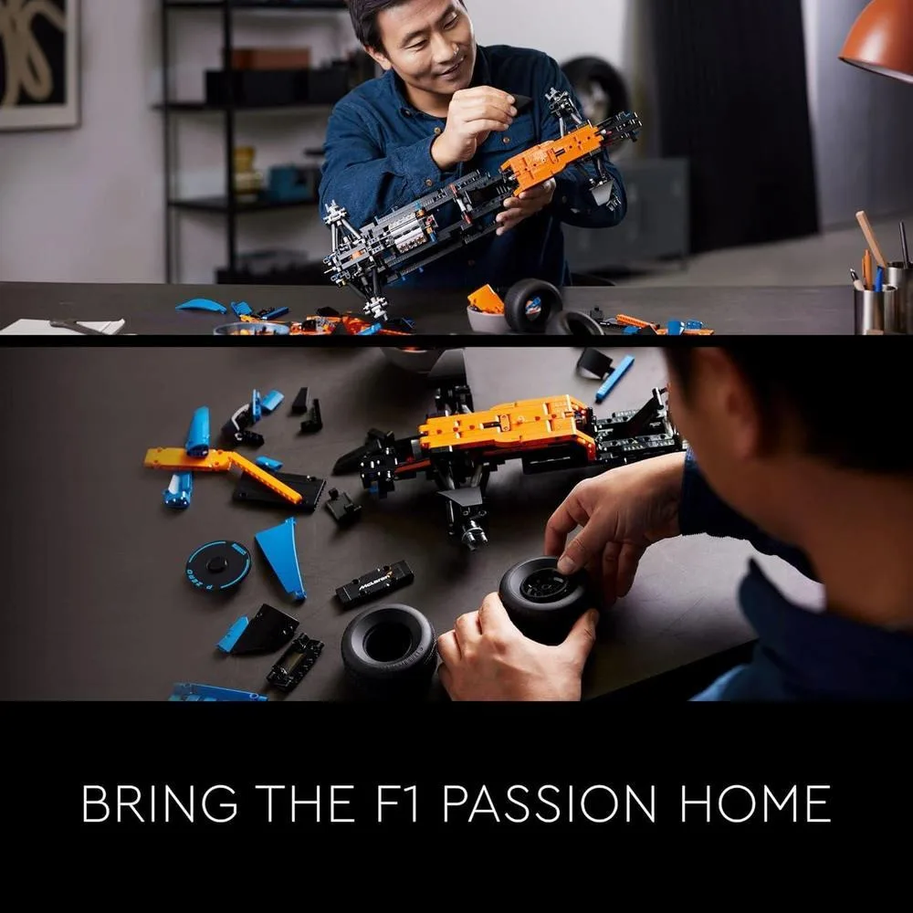 LEGO Technic McLaren Formula 1 2022, réplica detallada de coche de carreras F1 para adultos, idea de regalo para fans de motor