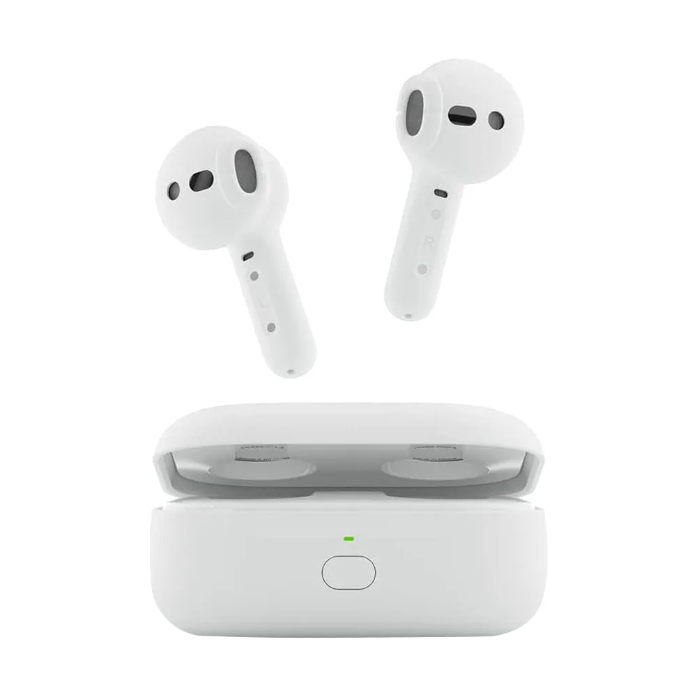 All-new Echo Buds (2023 Release) | True Wireless Bluetooth 5.2 Earbuds with Alexa, multipoint, 20H battery with charging case, fast charging, sweat resistant, semi-in-ear