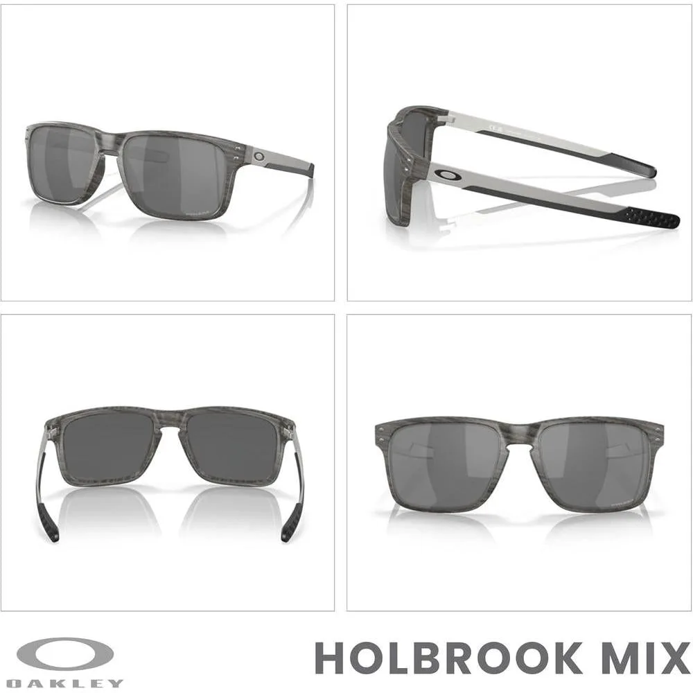 Lentes de sol Oakley Holbrook Mix para hombre con correa y kit de cuidado