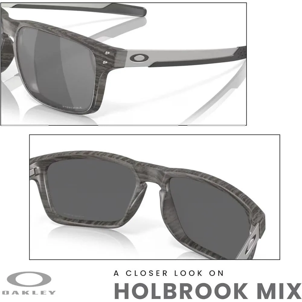 Lentes de sol Oakley Holbrook Mix para hombre con correa y kit de cuidado