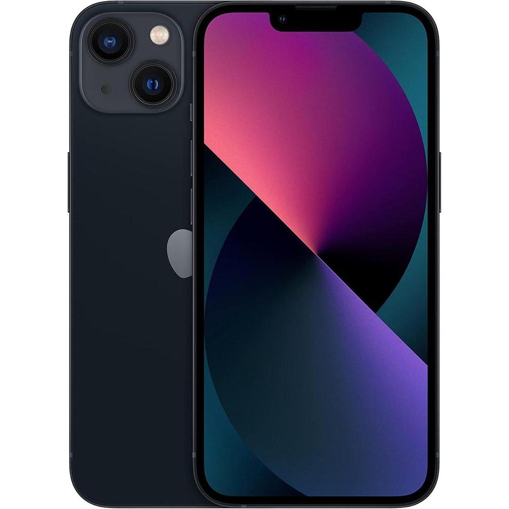Apple iPhone 13, 128GB, Midnight - Unlocked (Renewed)