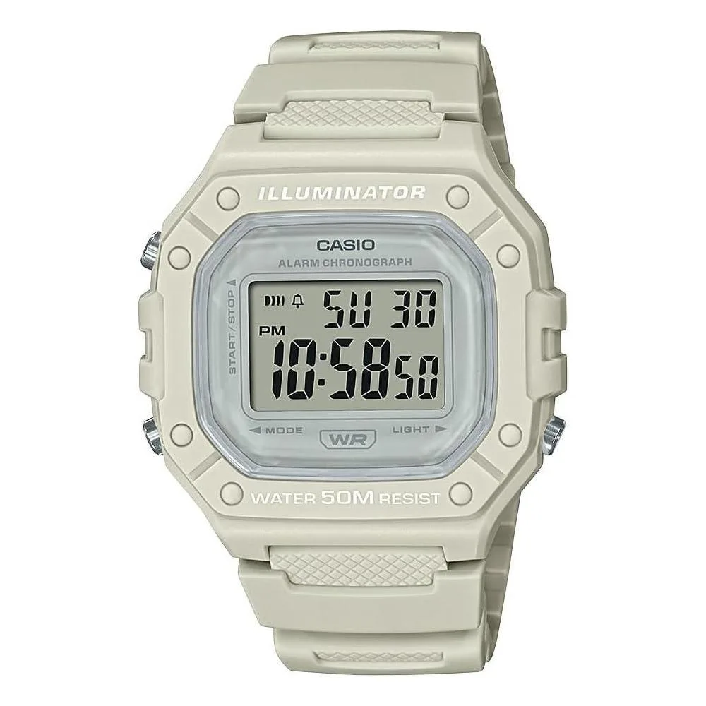 Casio W218H Series | Men’s Digital Watch | 50M WR | 1/100 Second Stopwatch | 100 SEC Chronograph | LED Backlight | Countdown Timer | Daily Alarm | Hourly Time Signal | 7 Year Battery