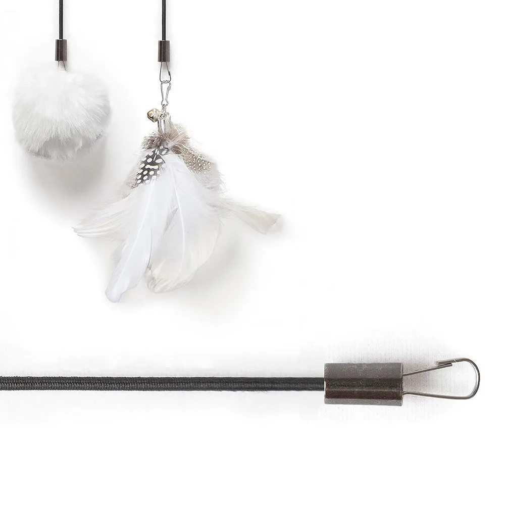 Juguete Interactivo con Plumas para Gatos