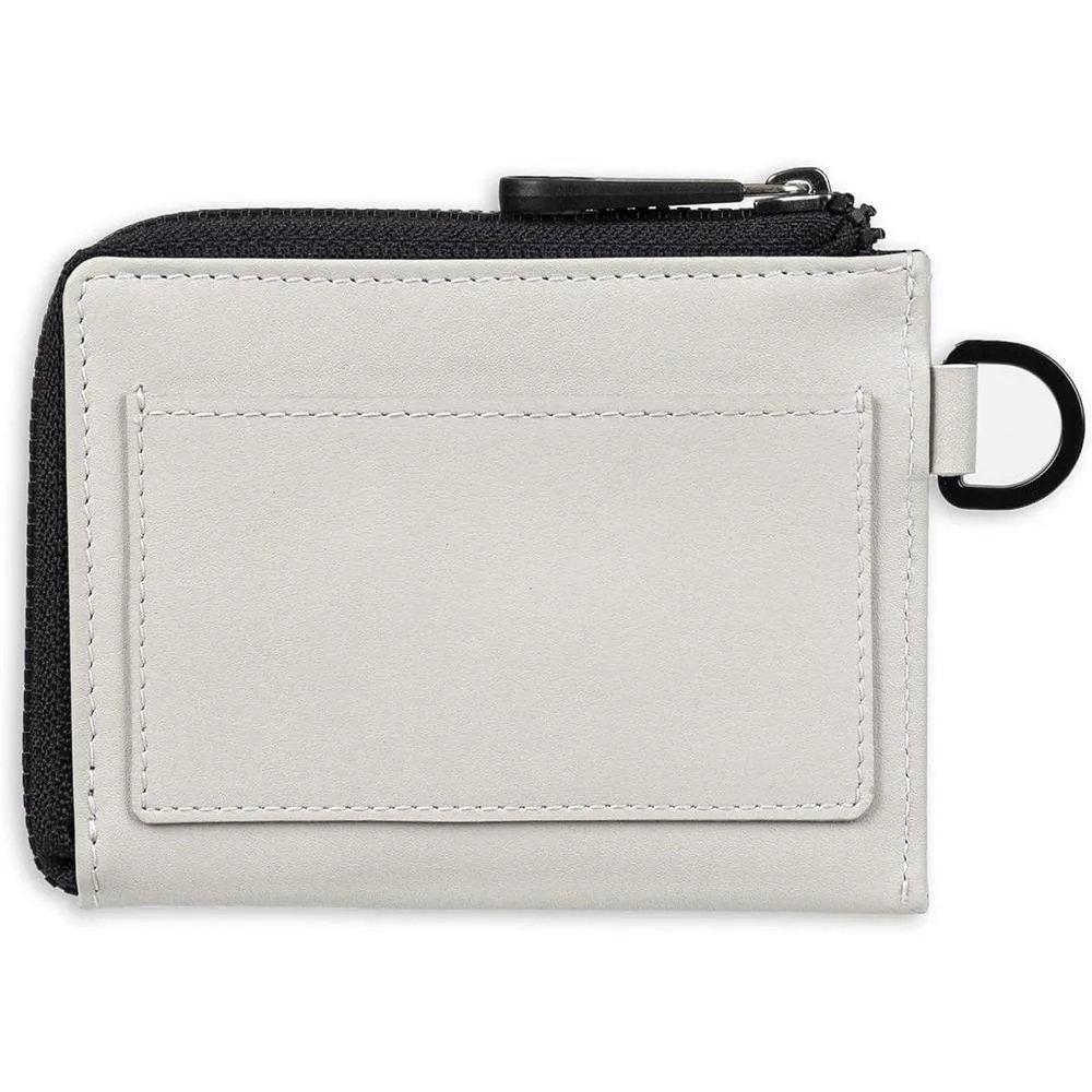 Calvin Klein Cartera de cuero RFID minimalista para hombre, elegante y organizada, con ranuras para tarjetas y tecnología de bloqueo RFID