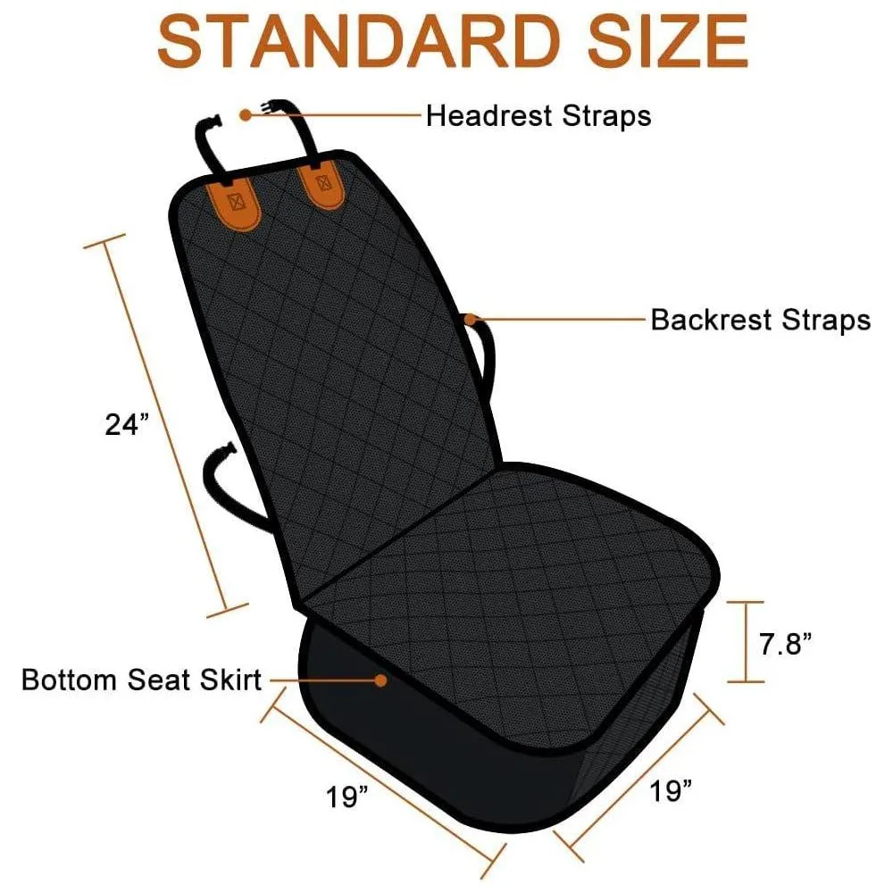 Fundas de Asiento de Automóvil Paw Jamboree para Perros, Antideslizantes y A Prueba de Arañazos