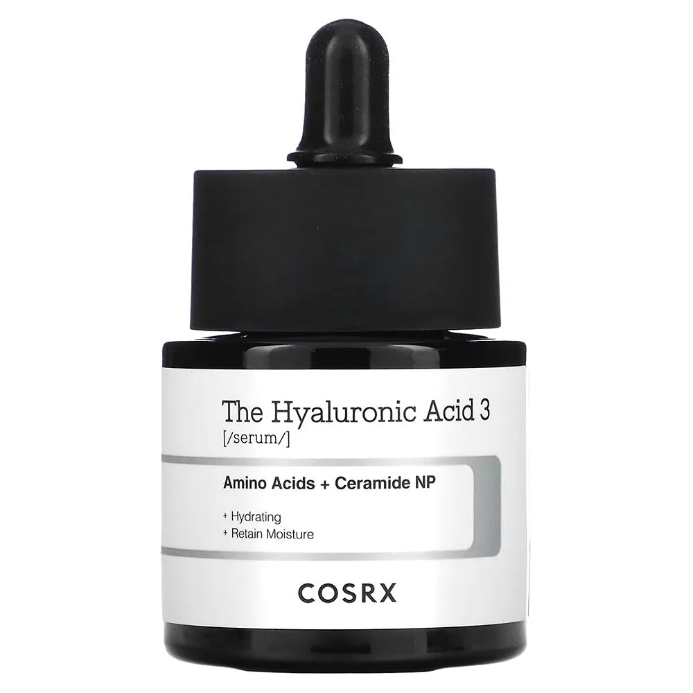 COSRX Pure Sodium Hyaluronic Acid 3% Serum, 0.67fl.oz/20ml | Hydration & Moisture Boosting Facial Serum, for Fine Lines & Wrinkles, Plump & Repair Dry Skin, No Artificial Fragrance