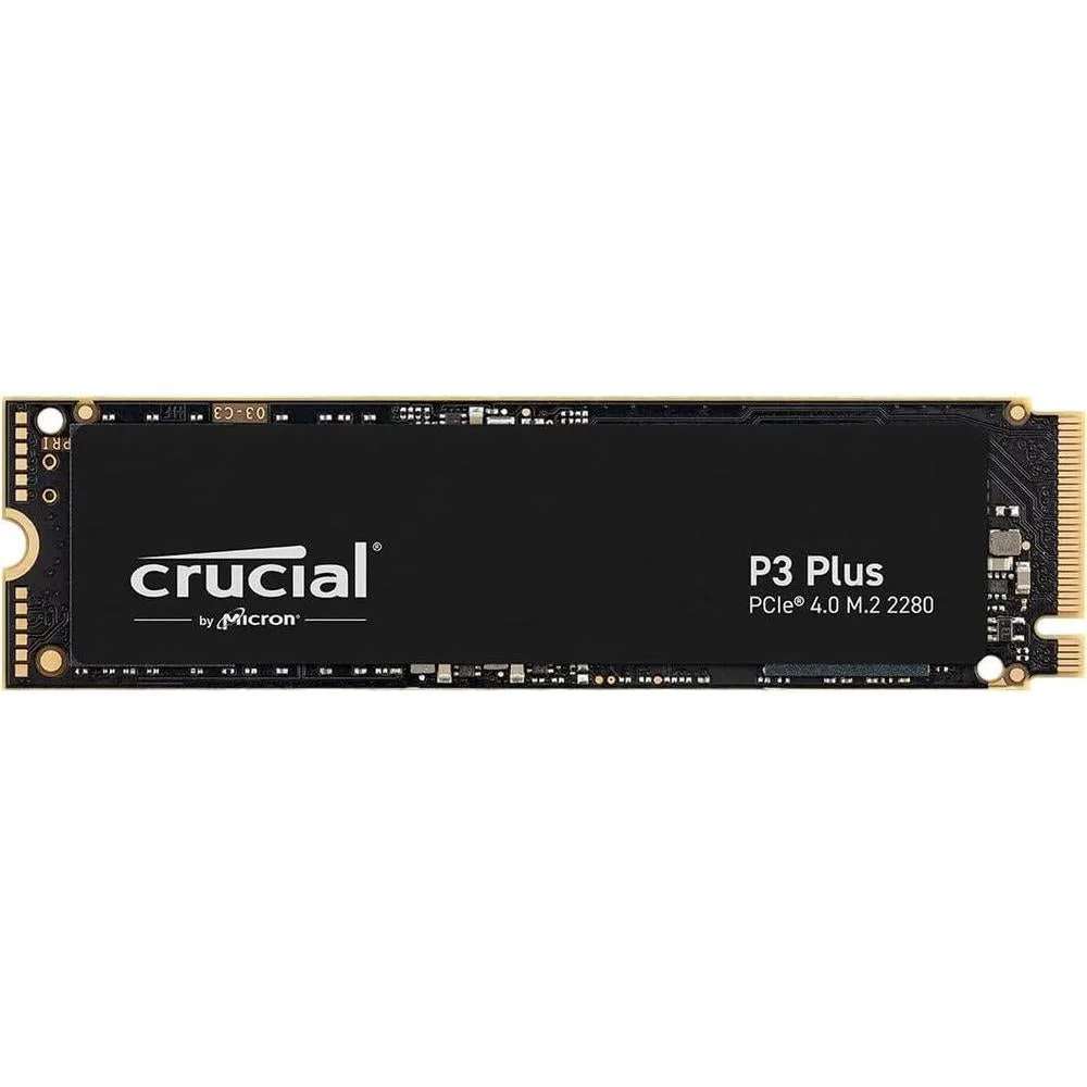 Disco sólido Crucial P3 Plus PCIe Gen4 NVMe 4TB