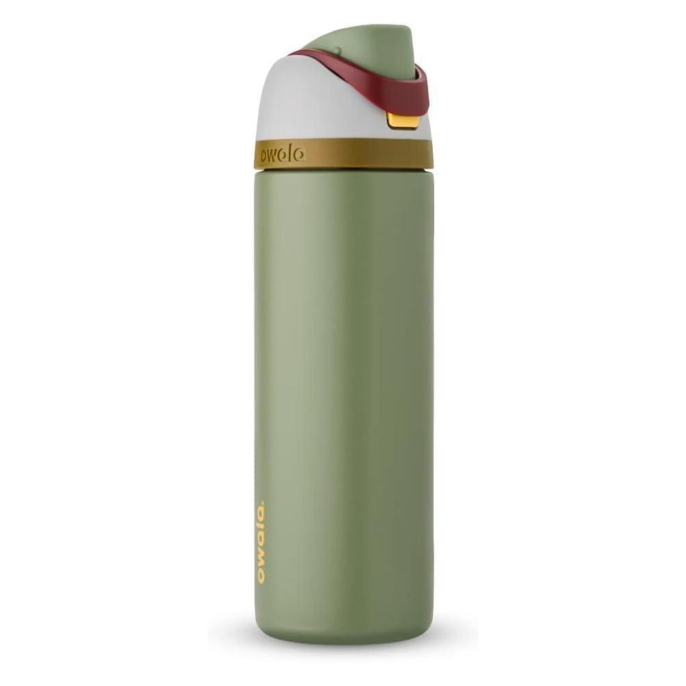 Owala Star Wars FreeSip Insulated Stainless Steel Water Bottle with Straw for Sports and Travel, BPA-Free Sports Water Bottle, 24 oz, Boba Fest