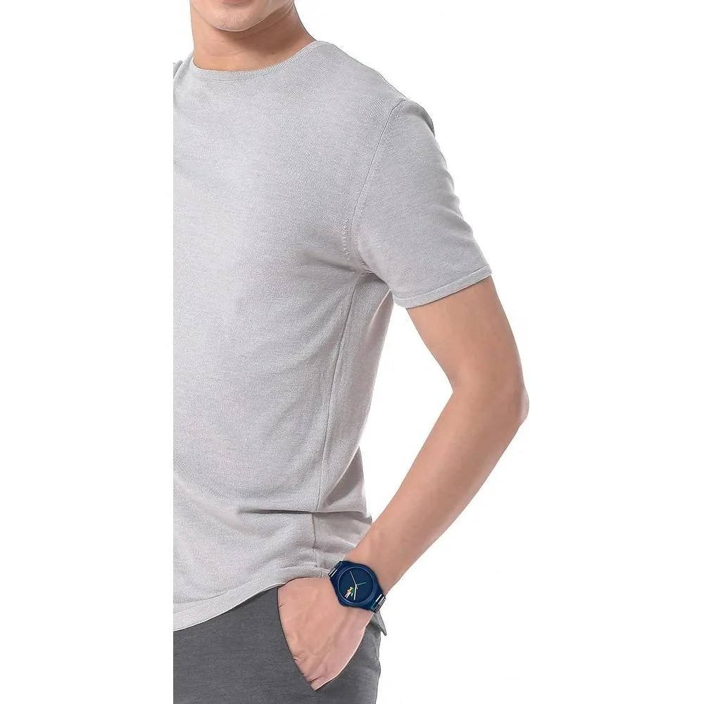 Lacoste Neocroc Reloj de Pulsera para Hombre, Diseño Multicolor con Movimiento de Cuarzo