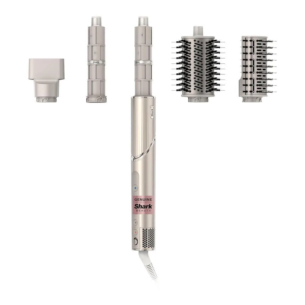 Shark HD430 FlexStyle - Sistema de peinado y secado de aire, potente cepillo secador de pelo y multiestilizador con rizadores automáticos