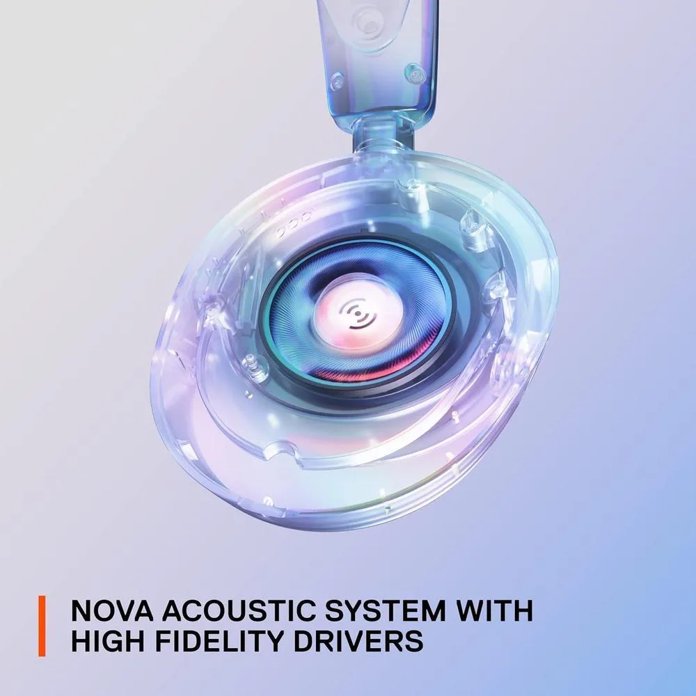 SteelSeries Arctis Nova 1 - Auriculares para juegos multisistema con controladores de alta fidelidad y audio espacial de 360°