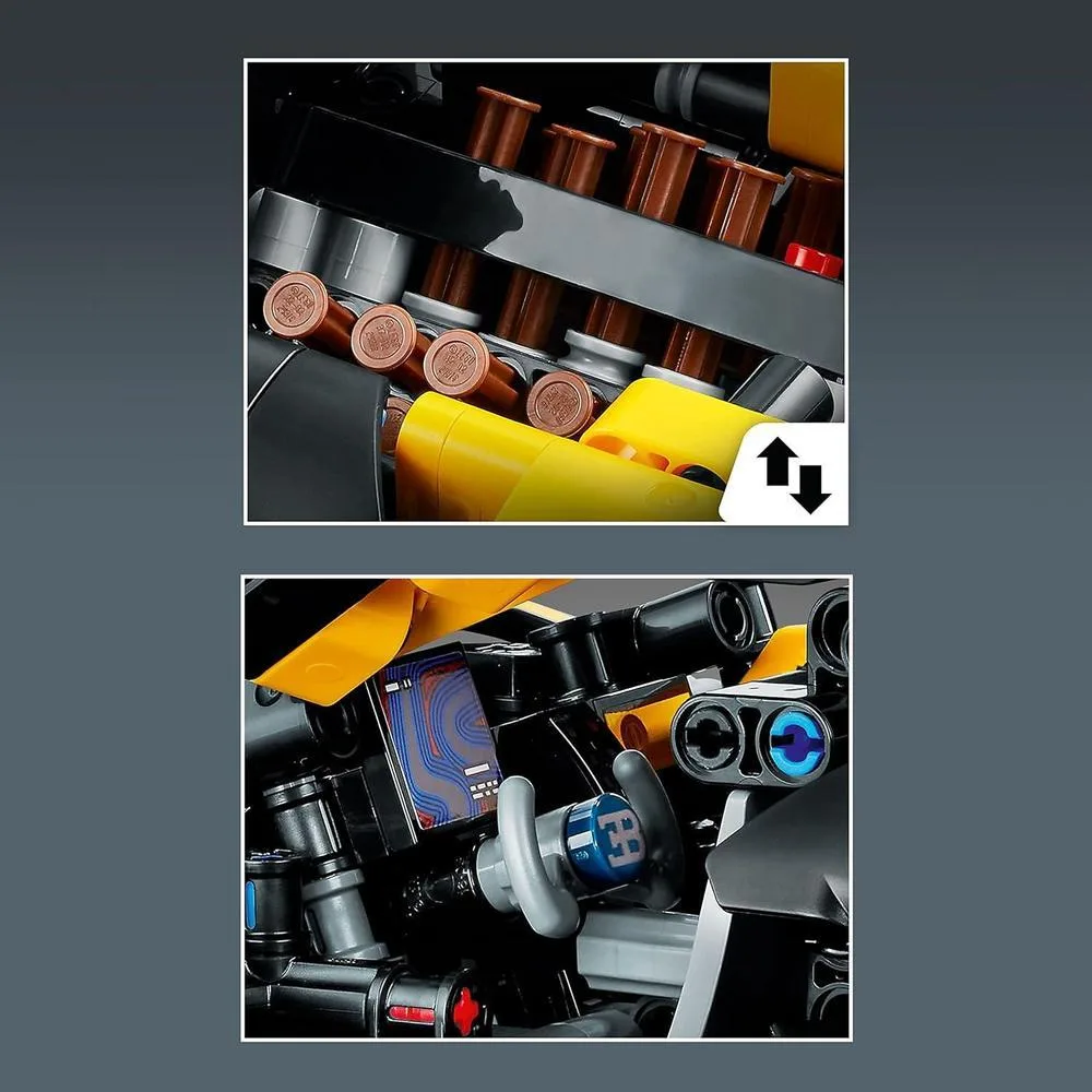 LEGO Technic Bugatti Bolide - Juego de construcción de autos de carreras y modelo de ingeniería para niños y entusiastas