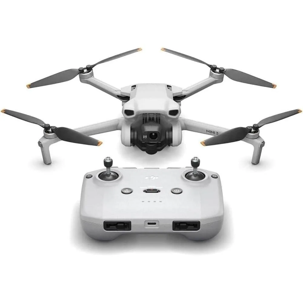 DJI Mini 3, dron para adultos con cámara 4K, 38 min de vuelo, transmisión de video de 10 km, captura vertical, GPS integrado