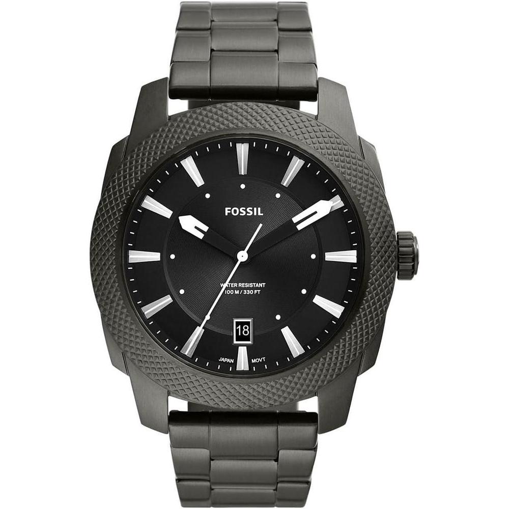 Fossil Men's Machine Quartz Stainless Steel Three-Hand Watch