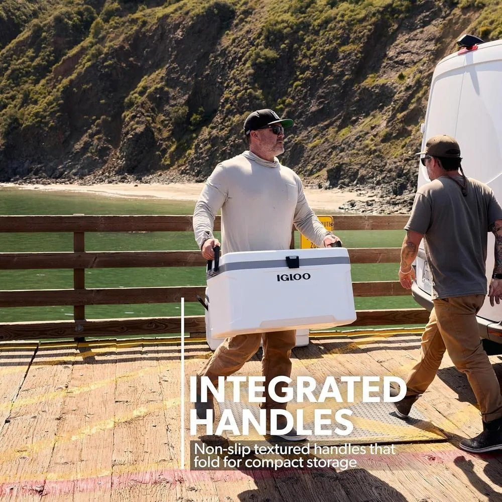 Igloo Coolers Marine Series, hielera portátil rígida y aislada ideal para pesca, campismo y navegación