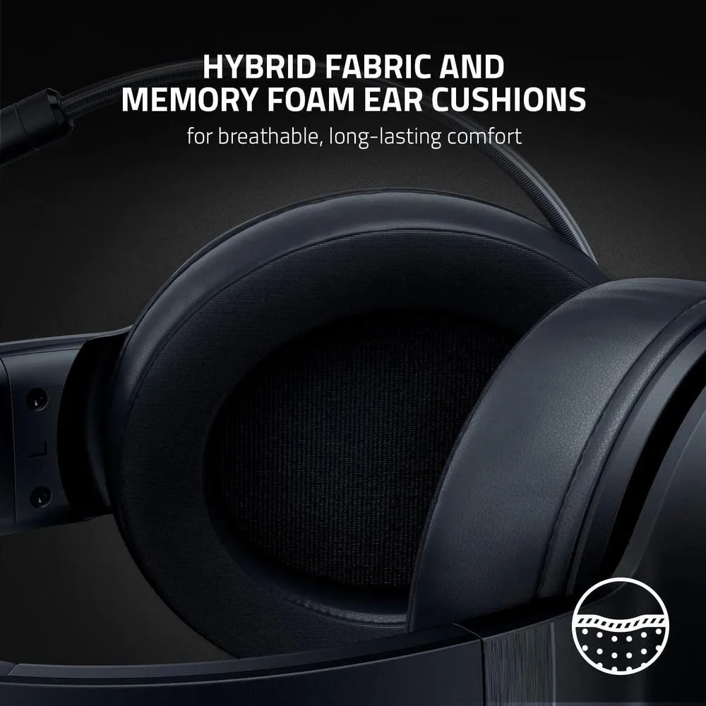 Auriculares Razer Kraken V3 X USB para juegos con micrófono cardioide y sonido 7.1 RGB