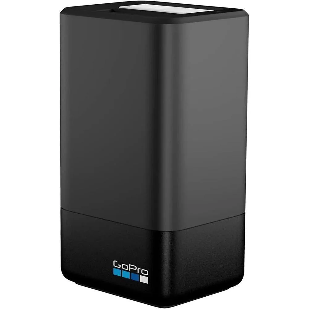 GoPro Cargador Dual y Batería Enduro para MAX, mejora rendimiento en frío, compatible con GoPro MAX, incluye cable USB-C