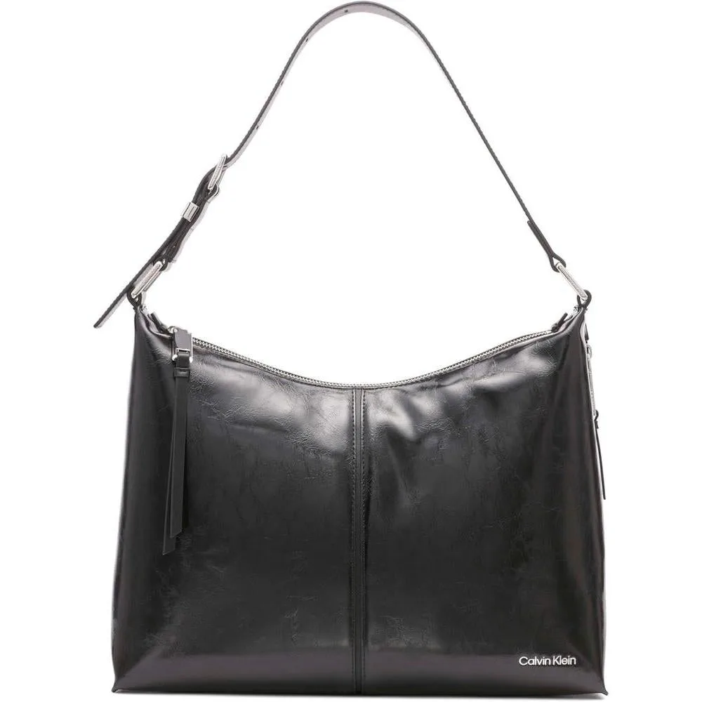 Calvin Klein Max Top Zip Hobo Shoulder Bag