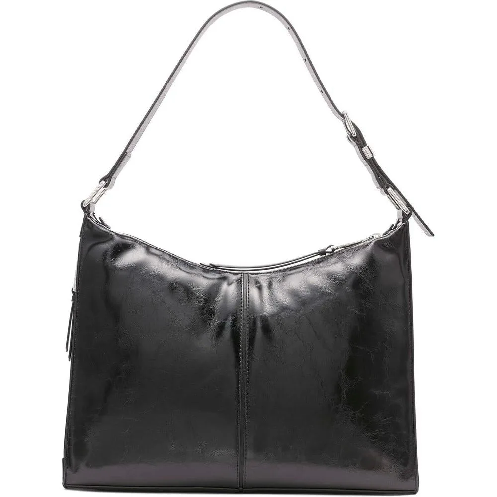 Bolso de hombro Hobo Calvin Klein Max con cierre de cremallera superior, diseño elegante y funcional para mujer