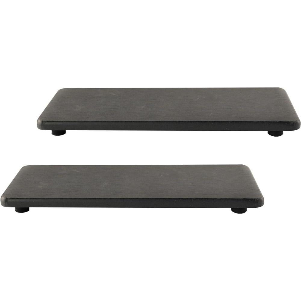 2 PCS Bathroom Sink Vanity Trays(8.66" * 3.15"), Diatomaceous Earth Coasters, Kitchen Soap Tray, Water Absorbing Stone Used for Hand Soap & Plants and Cosmetic Bottles in The Modern Home