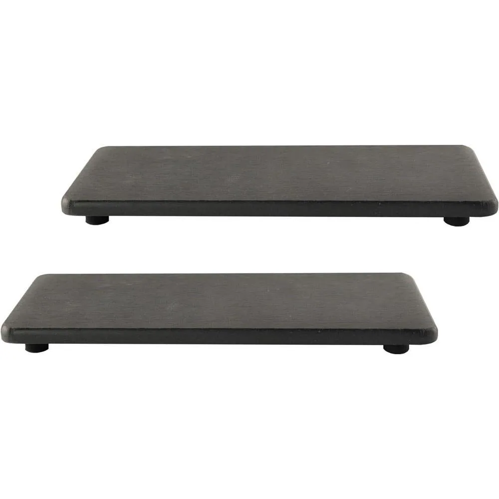 2 PCS Bathroom Sink Vanity Trays(8.66" * 3.15"), Diatomaceous Earth Coasters, Kitchen Soap Tray, Water Absorbing Stone Used for Hand Soap & Plants and Cosmetic Bottles in The Modern Home