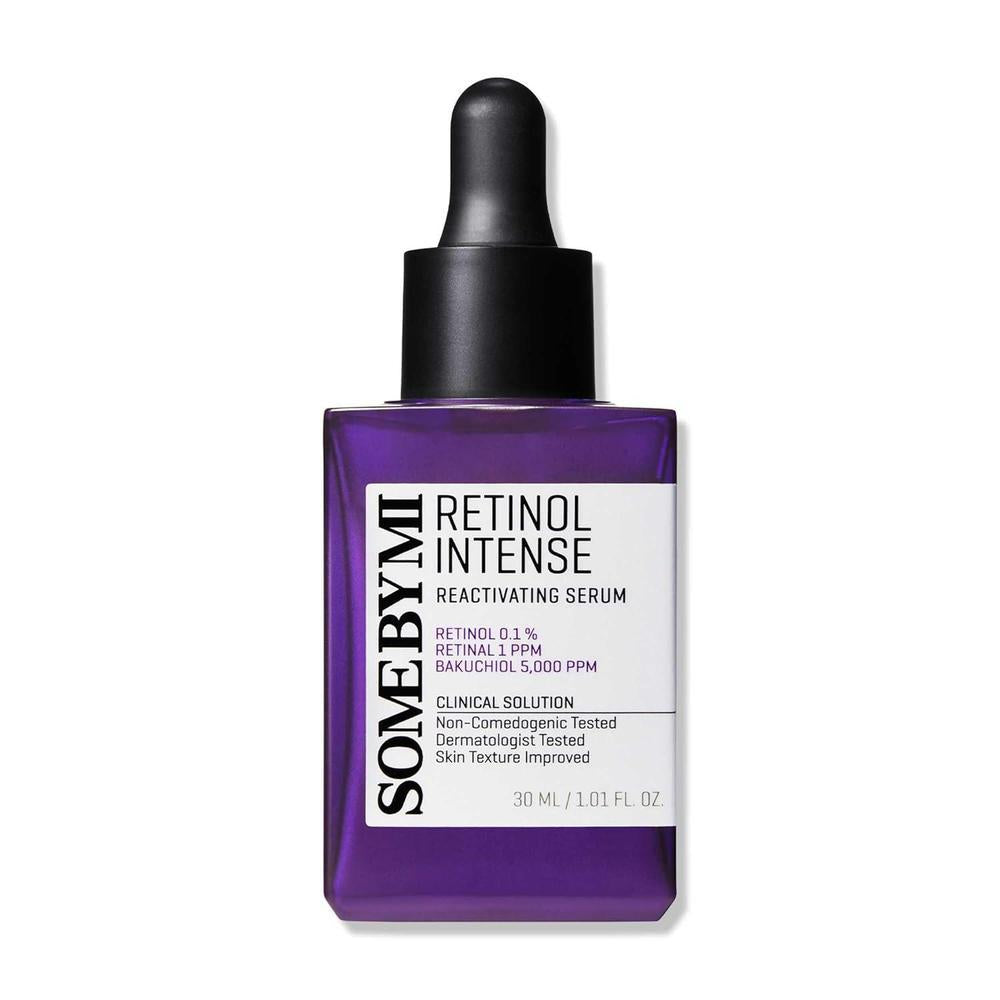 SOME BY MI Suero Reactivante Intensivo de Retinol – 30ml, 1.01oz – Suero Coreano de Bakuchiol Retinol para Rostro – Reafirma la piel, mejora los signos del envejecimiento, minimiza el tamaño de los