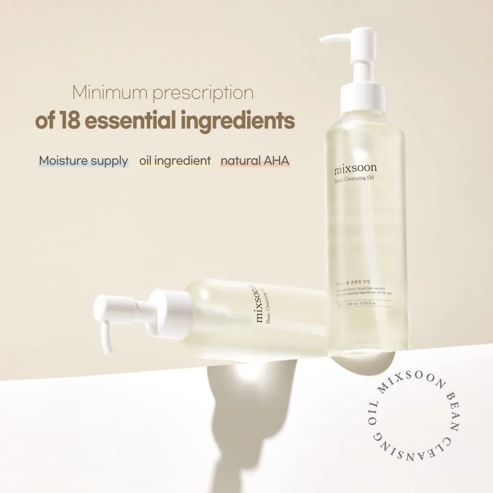Mixsoon Aceite Limpiador - Limpiador, Hidratante, Fermentado 195ml