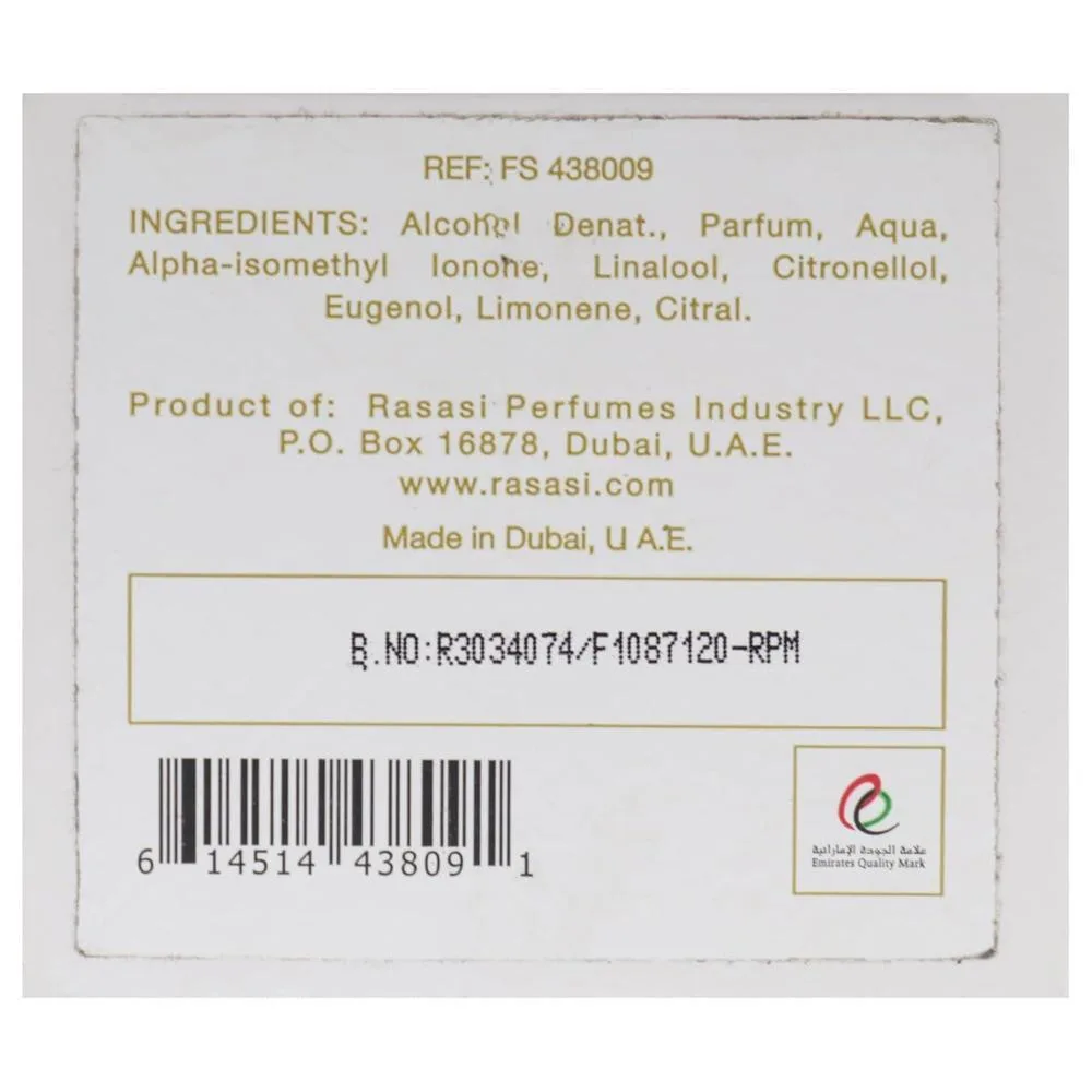 Rasasi Enteash for Unisex EDP Spray