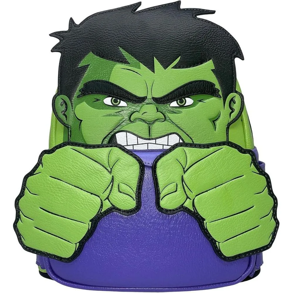 Loungefly The Incredible Hulk Marvel Comics Cosplay Womens Double Strap Shoulder Bag Purse