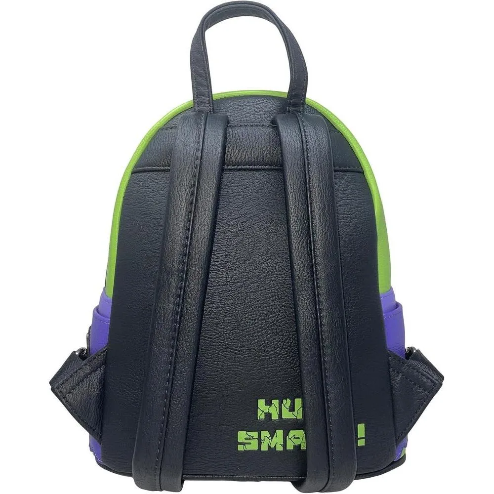 Loungefly The Incredible Hulk Marvel Comics Cosplay - Bolso de hombro con doble correa