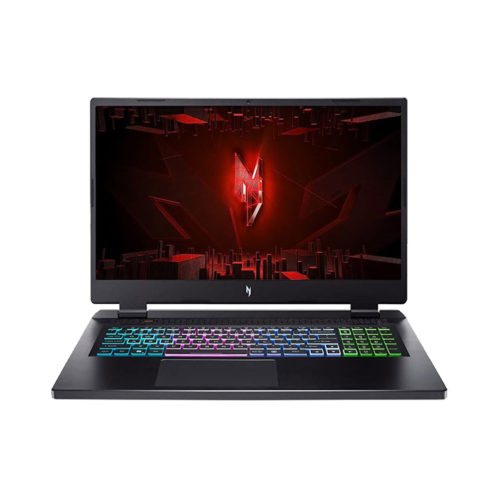 Acer Nitro 17 Gaming Laptop | AMD Ryzen 7 7735HS Octa-Core CPU | NVIDIA GeForce RTX 4050 Laptop GPU | 17.3" FHD 165Hz IPS Display | 16GB DDR5 | 1TB Gen 4 SSD | Wi-Fi 6E | RGB Backlit KB | AN17-41-R8N5