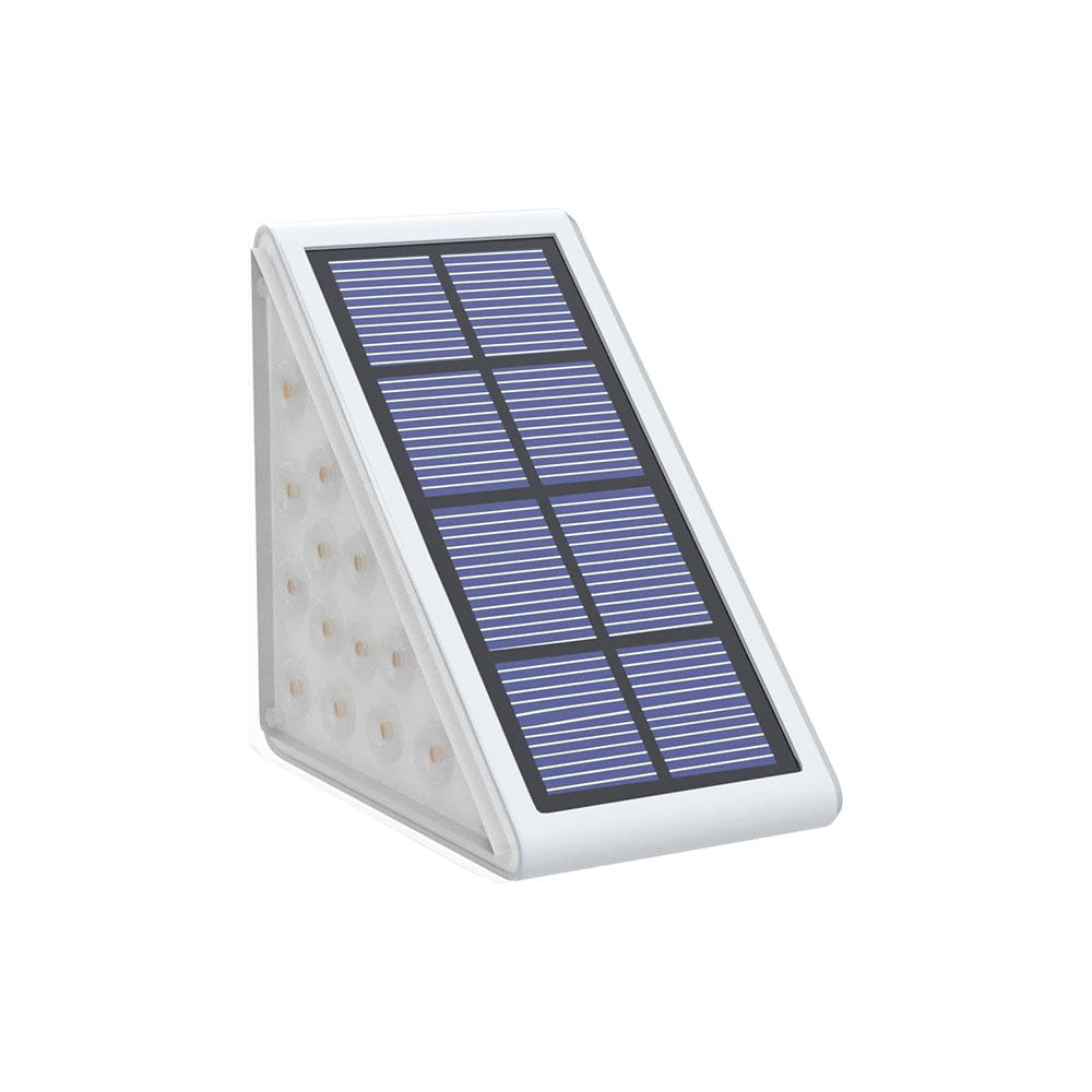 NIORSUN Outdoor Step Lights,8 Pack Warm White Solar Step Lights for Outside Waterproof IP67 Auto On Off,Solar Lights for Steps,Stair,Patio,Yard,Porch,Front Door,Sidewalk,Deck Decor