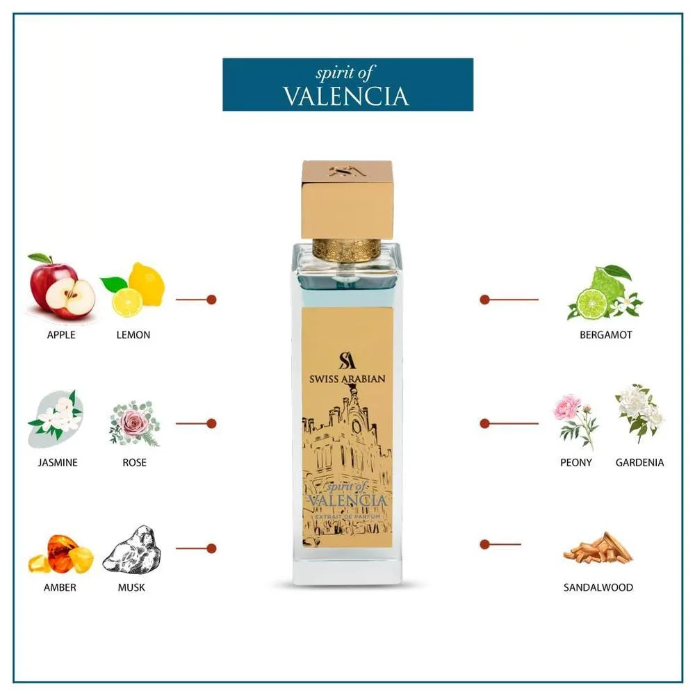SWISS ARABIAN Spirit of Valencia Eau de Parfum Unisex