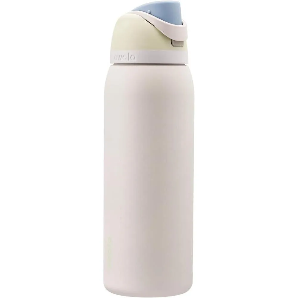 Owala FreeSip Insulated Stainless Steel Water Bottle with Straw for Sports, Travel, and School BPA-Free Sports Water Bottle, 40 oz, Iced Breeze