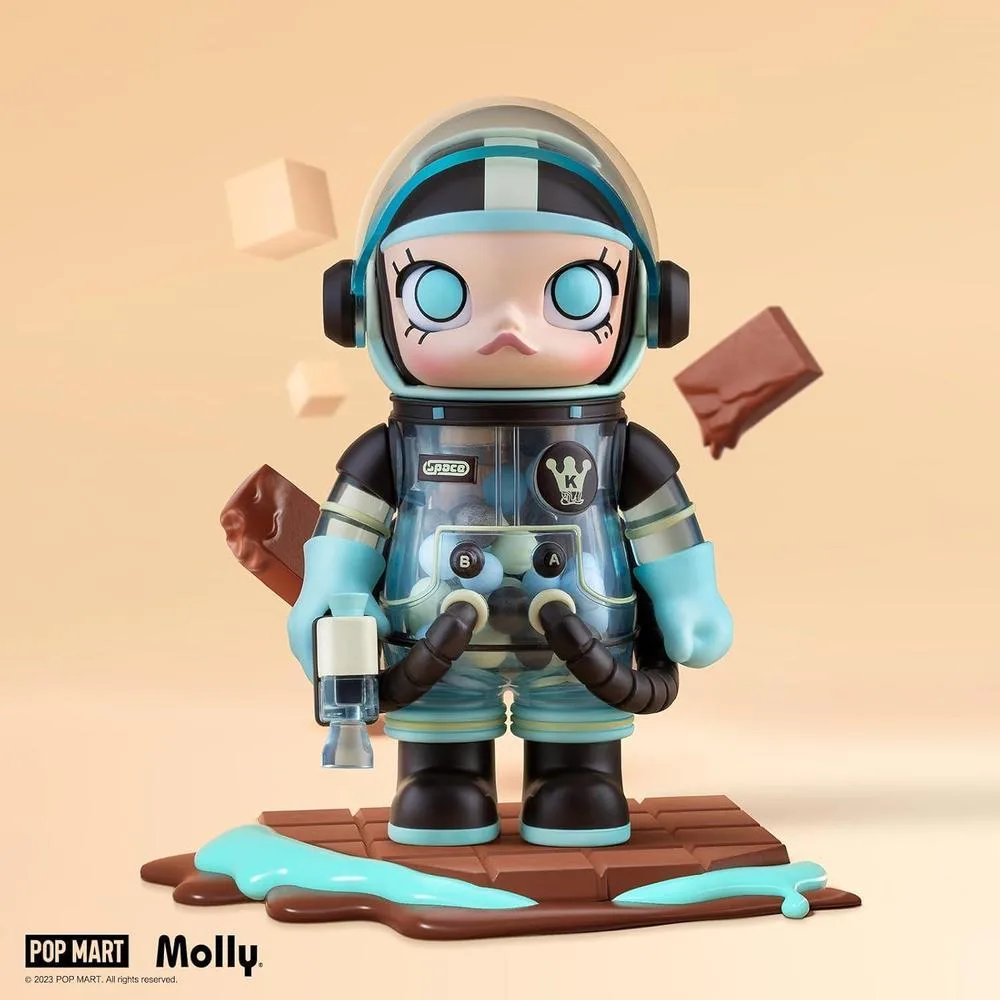 POP MART MEGA Space Molly caja ciega edición 2-B figuras coleccionables modernas