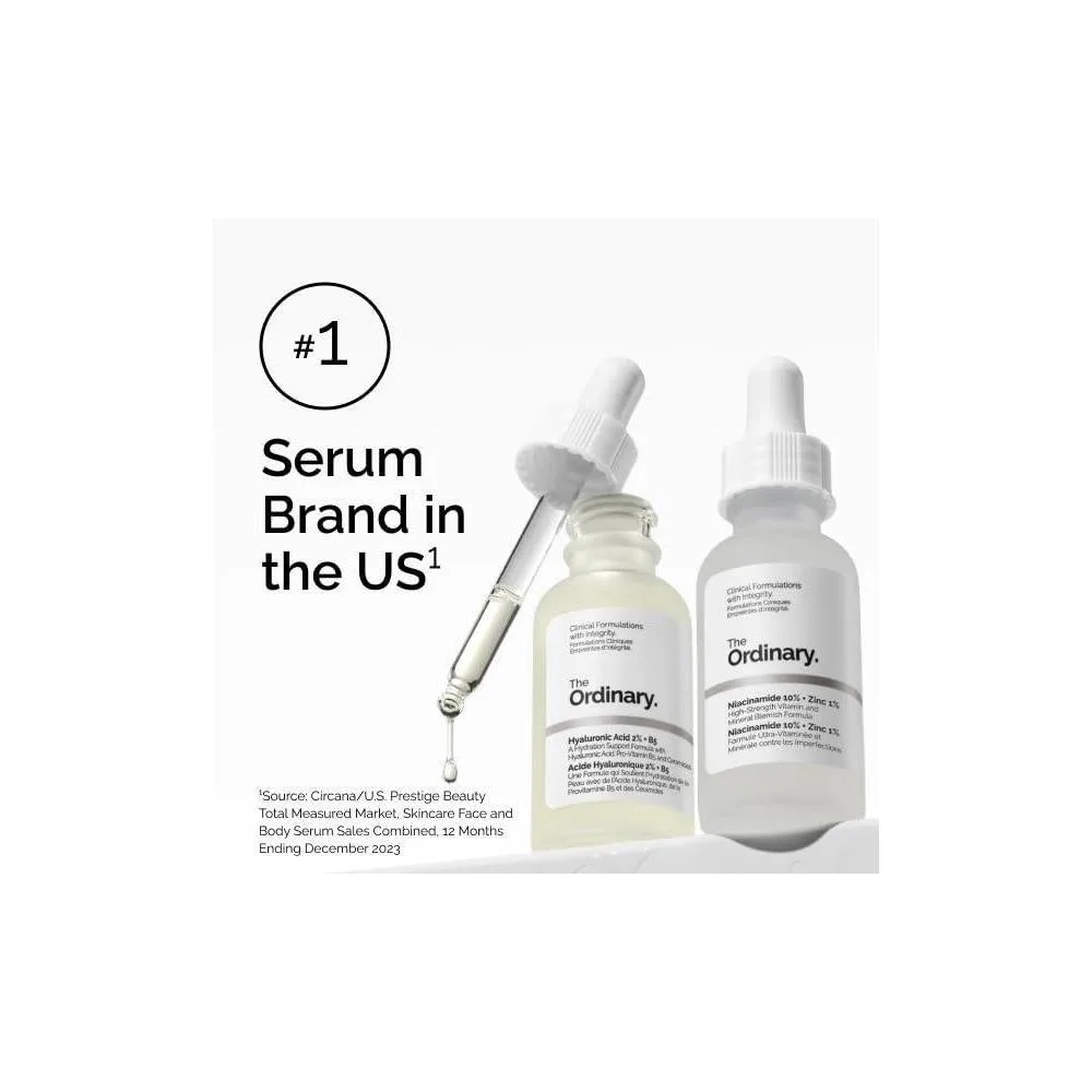 The Ordinary Multi-Peptide + Copper Peptides 1% Serum contra envejecimiento, líneas finas y elasticidad de la piel