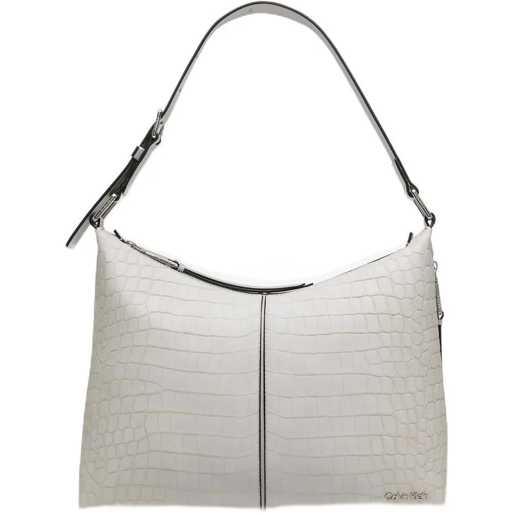 Calvin Klein Max Top Zip Hobo Shoulder Bag