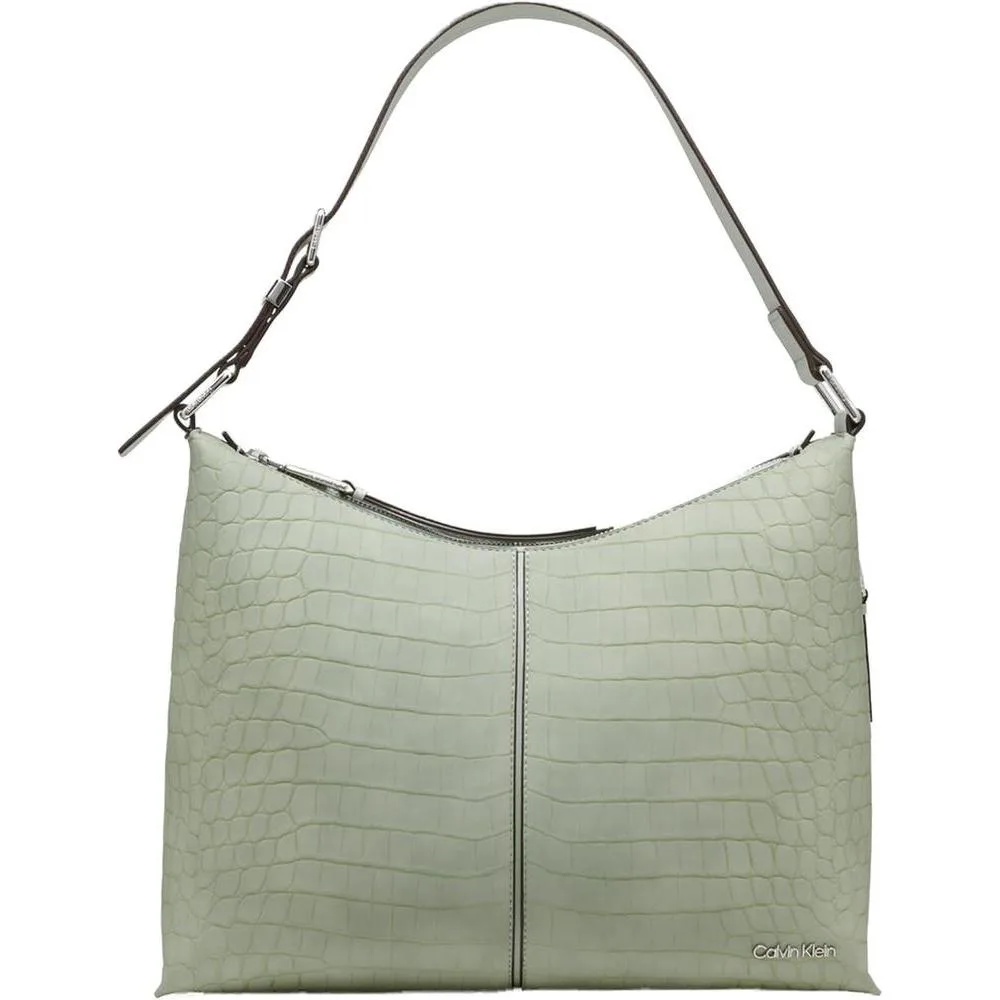 Calvin Klein Max Top Zip Hobo Shoulder Bag