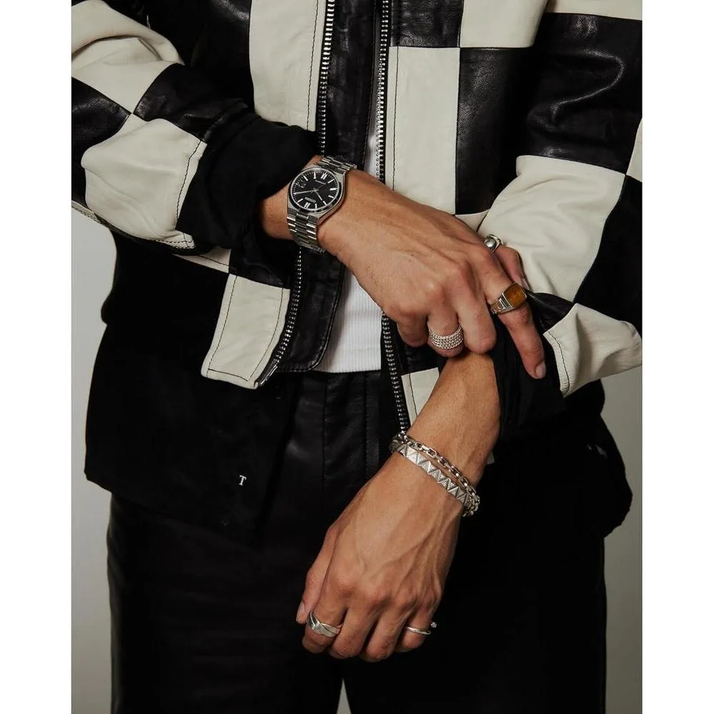 Reloj Citizen Automático Tsuyosa Sport, acero inoxidable plateado, 3 agujas y fecha, reserva de marcha 42 horas