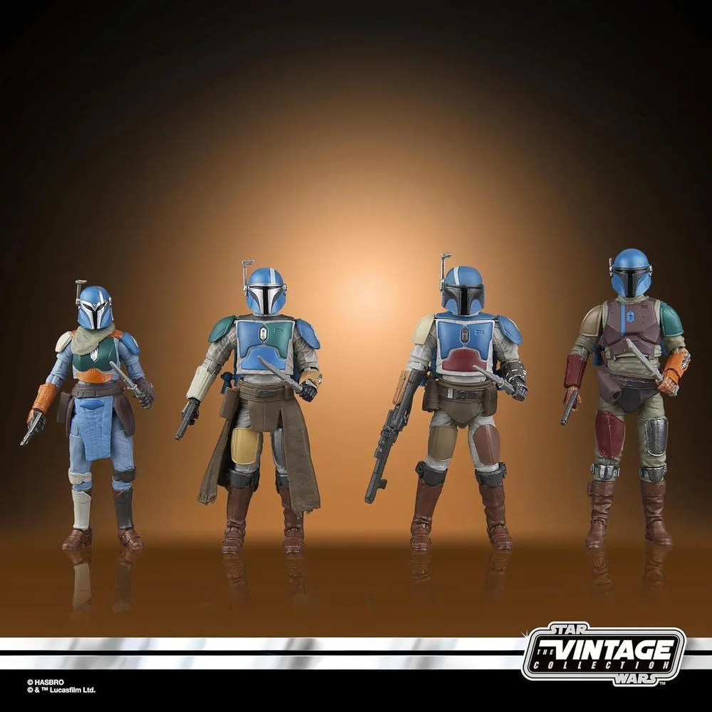 Set de figuras Mandalorian Shriek-Hawk The Vintage Collection inspirado en Star Wars con accesorios